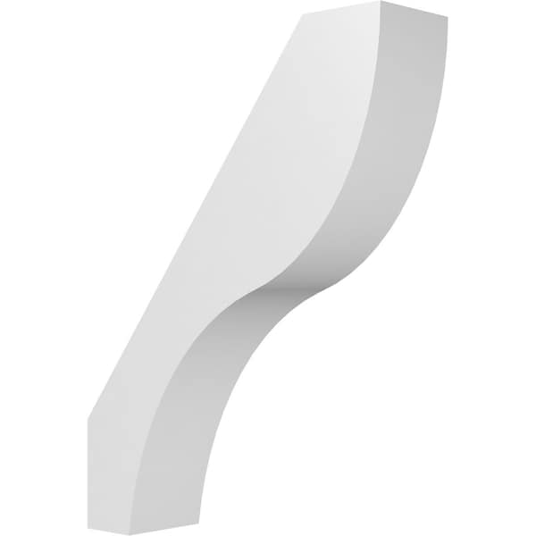 Ekena Millwork 5-in. W x 18-in. D x 24-in. H Geneva Architectural Grade PVC Knee Brace BRCP05X18X24GNV - main